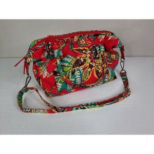 Vera Bradley Floral Shoulder Tote Purse Bag New